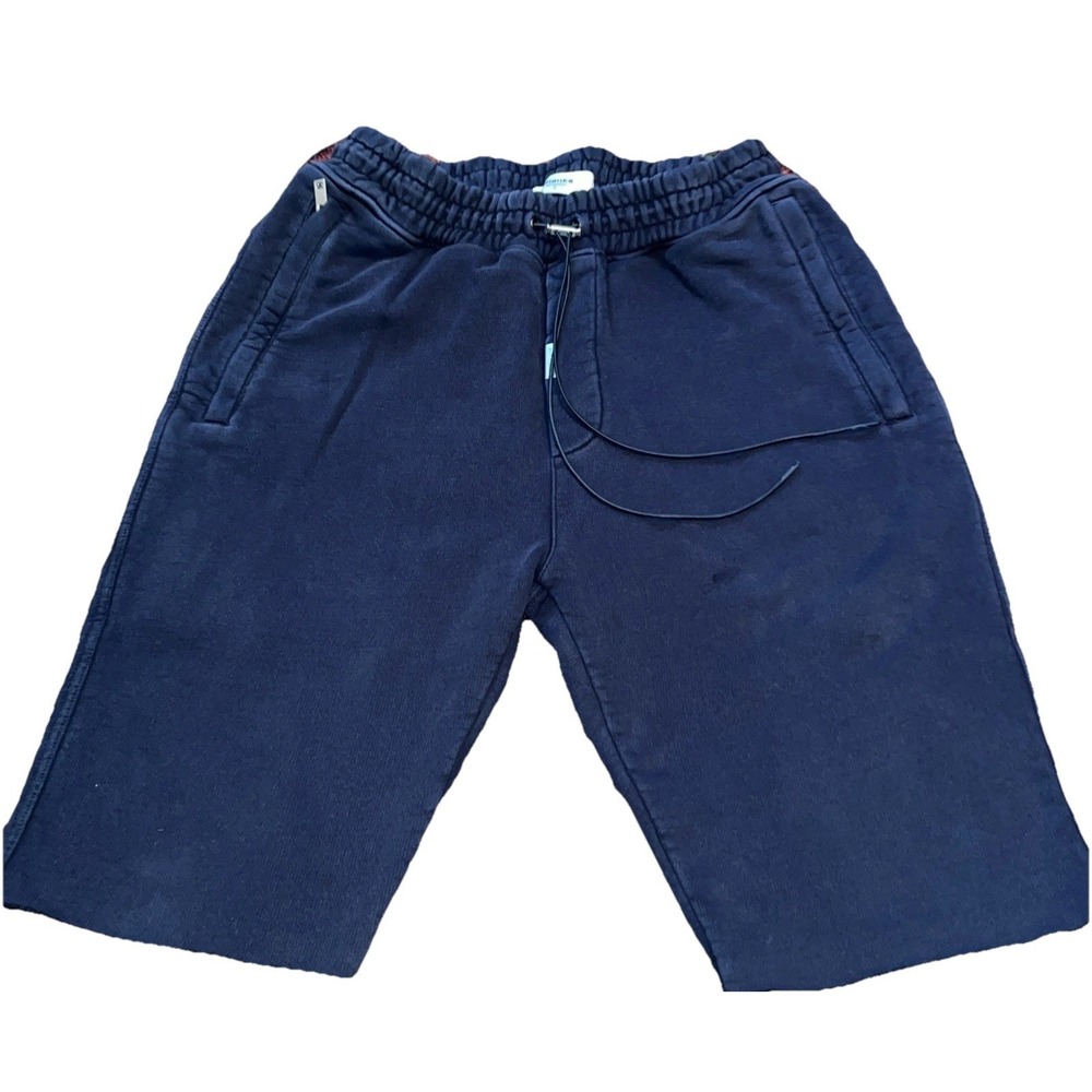 Represent Blanks Shorts Size M Black Raw Hem Cut-offs Heavyweight Cotton